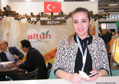 Sibel Kerse of Altun, Turkey; a family company founded in 1981 specializing in citrus