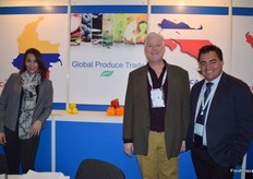 Paola Covarrubias and Global Director - Todd Jones from Global Produce Trade along with Sergio Ledesma from Ruas Logisticas. GPT represents small to medium growers in Latin America and helps give access to other markets in Europe, the Middle East and Asia.