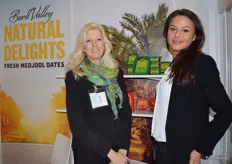 Erin Hanagan-Muths (left), Director of Marketing from Bard Valley Date Growers.
