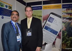Eloy Cortes (left) and Frank Sanchez (right) from Blue Book Services.