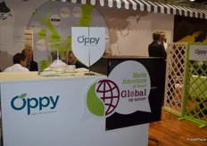 The very busy Oppy stand, where lots of networking took place during the event.