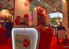 The HandloPak stand located in the Polish Pavilion.