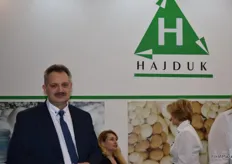 Piotr Strzelecki, Sales Director of Hajduk, a Polish mushroom supplier.