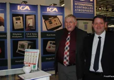 David Bishop and Len Manning at ICA.