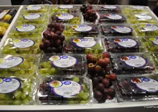 A range of grapes from Capespan.