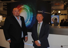 GP Graders were at the show with the unique 360 degrees sorting machine. It can run 32 cherries a minute with a camera underneath to achieve the 360 effect. Tim Stack and Stuart Payne were on hand to deal with inquiries.