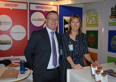 Tommy Leighton and Linda Bloomfield promoting The London Produce Show which will run for the third year in June this year.