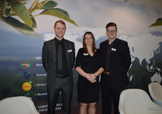 Sam Dodsworth, Valerie Duffeld and Josh Martin from West Falia.