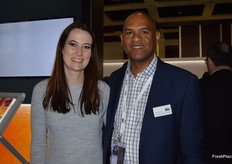 Tina-Louise Rabie and Lucien Janse from PPECB.