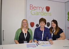 The ladies at Berry Gardins: Clair Barton, Sue Grady and Tracy Rice.