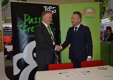 The official handshake.