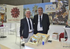 Yacov Hason and Efi Shlao from date grower and exporter David Haiefi Shlao