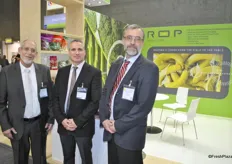 Ariel Peled, Dror Zipore and Daniel Pytela from R.O.P. special packaging to enlarge shelflife