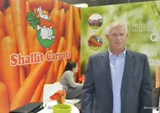 Rony Baruch from Shallit Carrots is looking forward tot he coming season of Israeli carrots