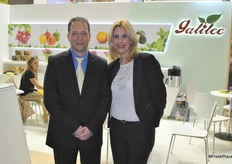Dror Eigerman and Karen Ron from Galilee Export