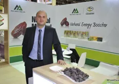 Moshe Karako from Mial Impex promoting the date export,besides the company also imports dried products