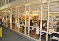 The wooden greenhouse from Aviv Flowers Packinghouse