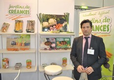 Cyril Meillat from Jardins de Créances specialised in root vegetables