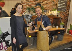 Marieke Appel together with the Berry Ista from Driscoll’s.