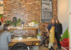 Wieteke van Kats together with the Berry Ista from Driscoll’s. The company wants to show that there is more to do with berries, than just eat them as it is.