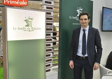 Aurélient Serrault from Jardin de Rabelais, they have a new heirloom line of tomatoes
