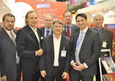 The team promoting the Port du Sète, a new Fruit terminal in the South of France