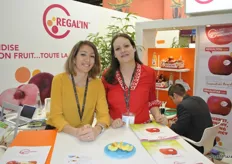Aurélie Nunez and Laëtitia Gasc from Agro Selections Fruit