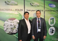 Antar Doadi and Julien Amar from BioXtend, a company that develops ethylene solutions