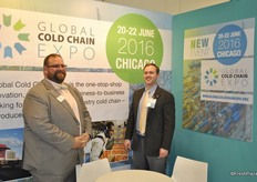 John Toner and James Rogers are promoting a new upcoming event, the Global Cold Chain Expo