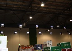 On a map, the growers section is made up of four columns, with six rows of car-sized spaced in each column. There are a total of 554 of these spaces in the section.