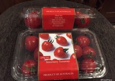 Kapiris Bros new snacking tomato variety, the Strawberry Tomato.