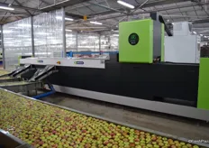 This new Greefa sorting machine takes samples from every batch which is delivered at the packhouse.