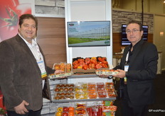 Dino Dilaudo and Tony Cappelli with Westmoreland Sales-TopLine Farms.