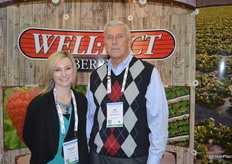 Breanne Khasigian with Marketing Plus and Jim Grabowski with Well Pict.