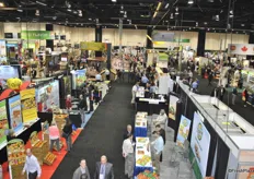 Overview of the exhibiton hall
