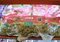 Seedsless Muscat grapes from Chile