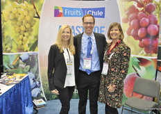 Susanne Bertolas, Steve Hattendorf and Karen Brux from Fruits from Chile