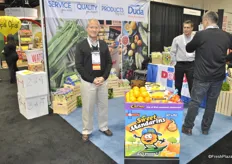 Rick Alcocer from Duda promotes the Dandy Dude Sweet Mandarins