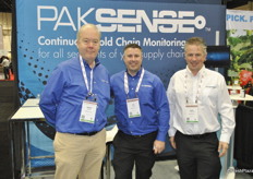 Geoff Acheson, Lee Larivee and Gerd Uitdewilligen from Paksense