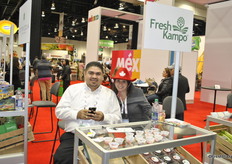 Eli Nunez from Fresh Kampo with colleague
