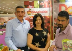 The Alagiozidis Dimosthenis team: Dimosthenis, Georgia and Christos; it is situated in a privately owned area at St. George village in Veria, right in the heart of fruit and vegetables production area of Central Macedonia and it includes sorting, packaging lines and cooling stores fro fruits and vegetables.