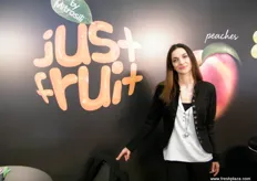 Sales Manager, Evaggelia Mitrosili for Just Fruit (Greece)
