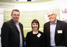 The Foodin team, (Food & Beverage Engineering Co.): George, Moira and Nikos; Foodin has 36 years experience in the food and beverage industry which offer technical solutions that meet the specific needs in production and packaging.