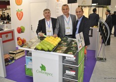 Emile Cayuela, Eric Guasch and Crovara Lorenzo (MAF Roda) from Comimpex