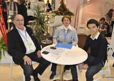 Willy, Catherine Rüegg and Antoine Saroul from Sud Contact