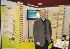 Olivier de Lagausie from Siel. The company makes wooden packaging.