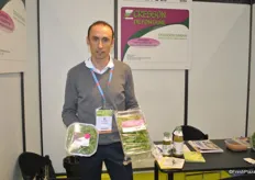 Sébastien Simian from Cresson de Fontaine. They have conventional and organic watercress. The conventional they can provide year round and the organic from September- April.