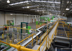 A great view of the state of the art packhouse. The season has only just begun with small volumes.