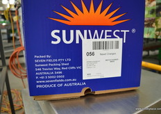 Label information and carton weight is checked.