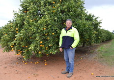 Andy Hancock, farm manager.